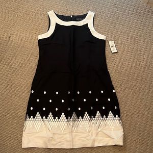 NWT, Jessica Howard black and white dress, size 10